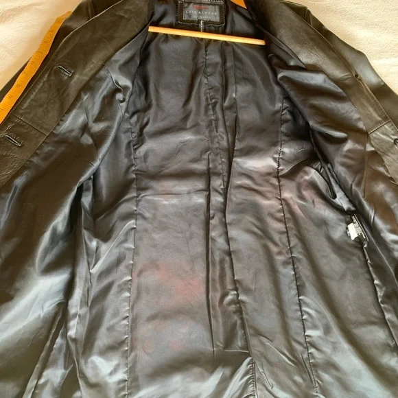 Options by Luis Alvear Barcelona Leather Jacket - Picture 11 of 13